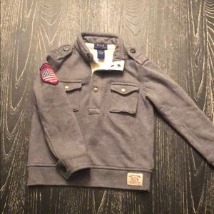 Polo Boy CLASSIC Pullover Gray USA